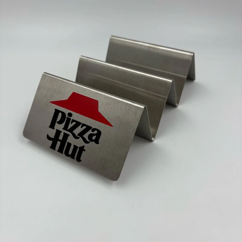 Pizza Hut Metal Taco Stand‎